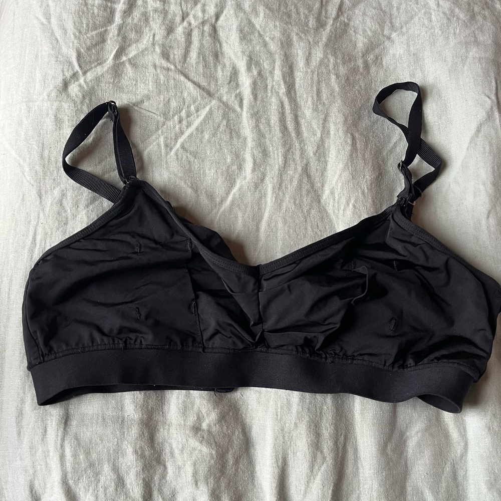 Bodily do Anything Nursing Bra M Black
